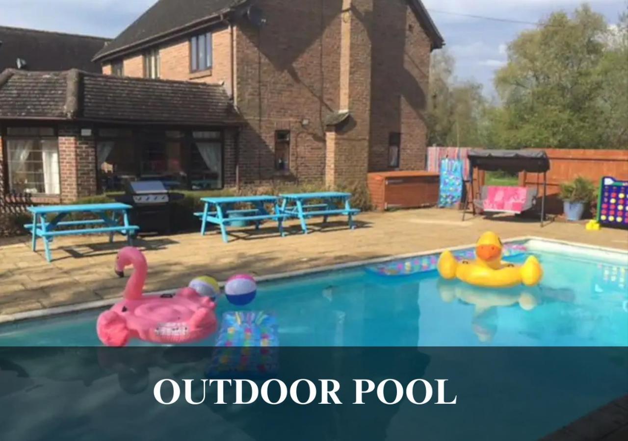 The Fortis House, Bournemouth, With Swimming Pool And Hot Tub Jacuzzi Ngoại thất bức ảnh